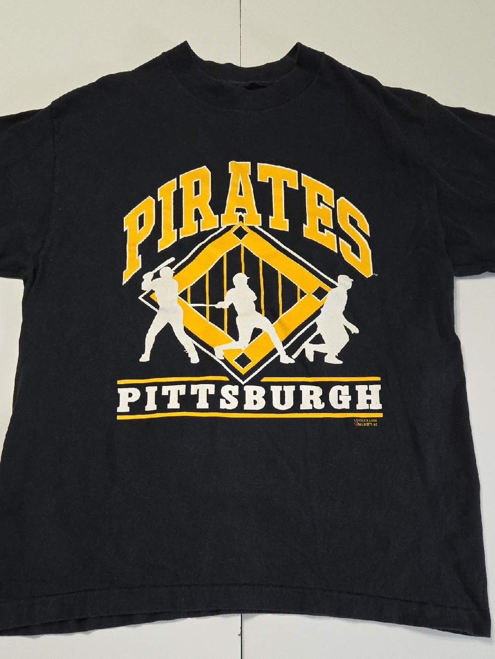 Pittsburgh Pirates Black Short Sleeve T-Shirt